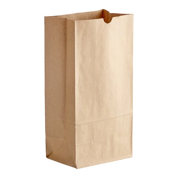 20# SHORTY Natural Kraft Paper Bag